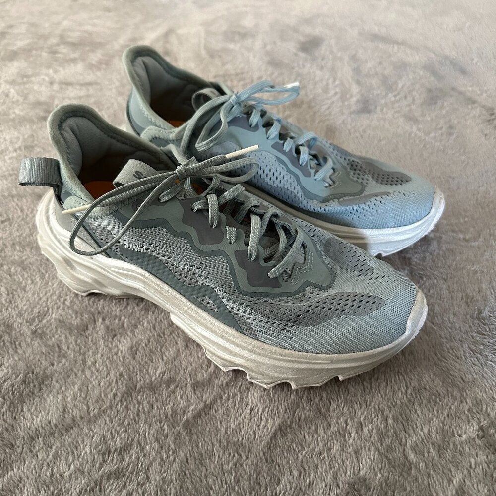 Sorel Kinetic Breakthru Day Lace Sneakers Shoes Blue Women's size 7.5